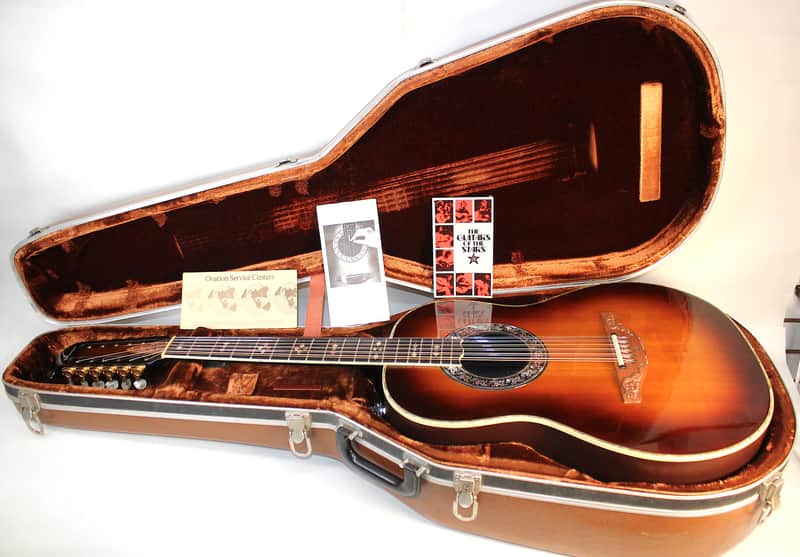 Ovation 1658 Custom Legend 12-String • 1981 • OHSC • Hang Tag image 1