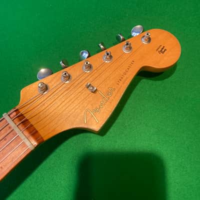 Fender Stratocaster Custom build FSR Desert Sand Tan Rare color Reissue 60s player Relic MJT 50s image 14