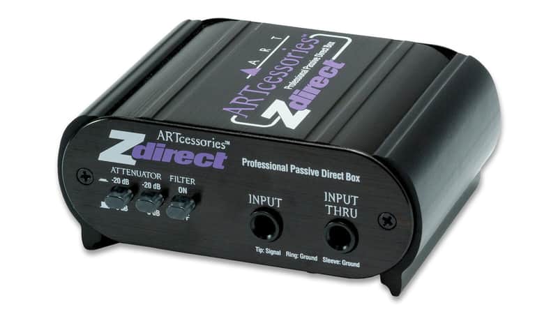 ART ZDirect Passive Direct Box DI Interface Instrument Line Speaker MINT image 1