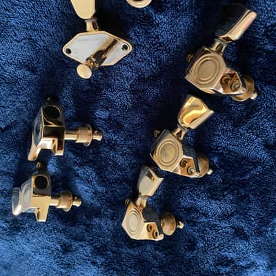 NOS-Schaller Original G-Series Gibson Big Jazz Keystone 24k  Gold Plated-Gibson L-5, Super 400, Byrdland others… image 3
