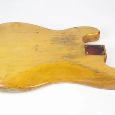 1959 Vintage Fender Precision Bass Pre-CBS Natural Alder ~Killer RELIC~ P-Bass 1950s USA image 15