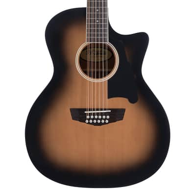 D'Angelico Premier Fulton 12-String A/E Guitar - Aged Burst - B-Stock image 1