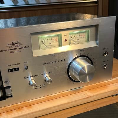 Immagine Columbia RN110S Cassette Deck | Vintage Japanese Tape Player Recorder | Working Condition - 4