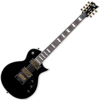 ESP LTD EC-1007B Evertune Baritone Guitar Black image 1