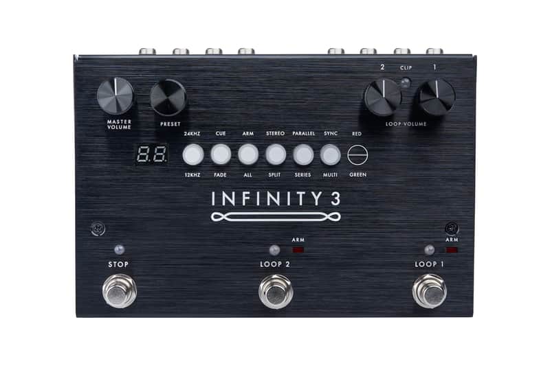 Pigtronix SPL3 Infinity 3 Stereo Double Looper Guitar Effects Pedal image 1