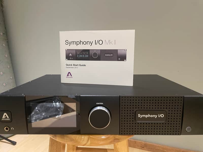 Apogee Symphony I/O MKII 24x24 Pro Tools HD / HDX Audio Interface 2016 - 2021 - Black image 1