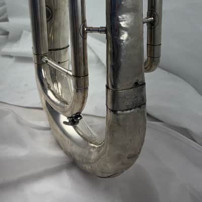 Yamaha YEP-201S Standard Euphonium 2000s - Silver-Plated image 11