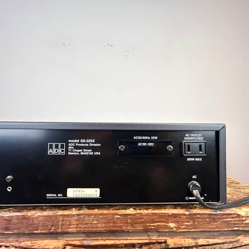 ADC SS-325X EQ Spectrum Analyzer with original microphone | Reverb