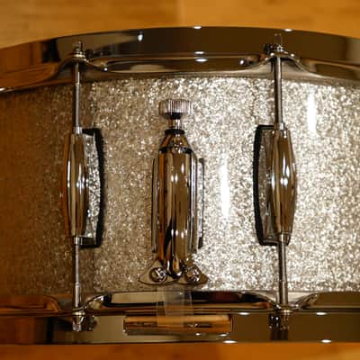 Gretsch GS651415 Brooklyn Series 6.5x14" Snare Drum in Silver Sparkle image 3