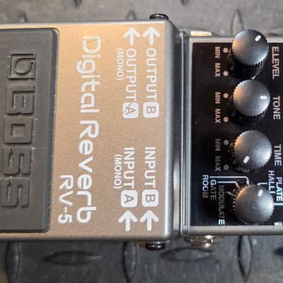 Boss RV-5 Digital Reverb (Dark Gray Label) 2002 - Present - Grey image 3