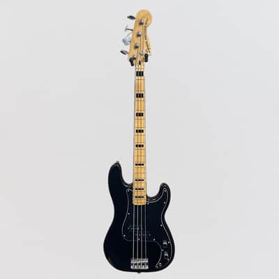 Fender Squier Classic Vibe '70s Precision P 4 String Electric Bass Guitar - Black image 7