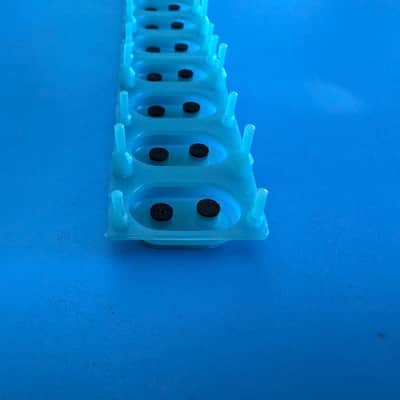 ALESIS VI49 AKAI MPK 25 Midi Keyboard Part: 13-Key Conductive Pad Contact Strip image 5