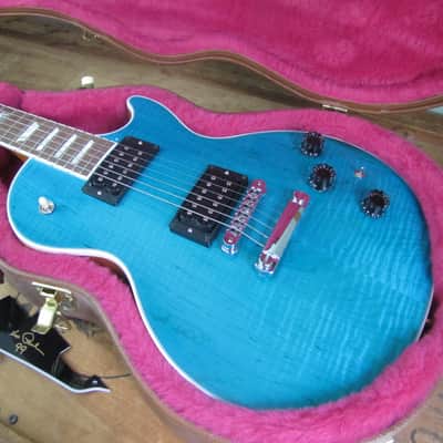 Gibson Les Paul Signature, Caribbean Blue, MINT Condition + Extras image 2