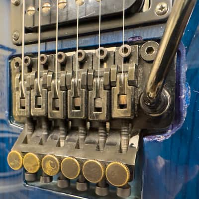 ESP 48th Street Customs Super Strat 1980s image 9