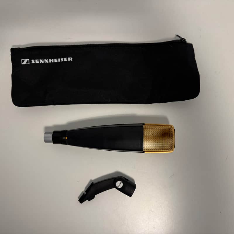 Early 80s Sennheiser MD 421N-1 RARE EDITION "De Luxe" Black &a...