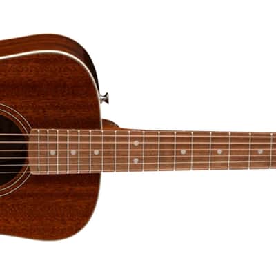 Fender California Mini Redondo Acoustic Guitar In Natural Sapele - Incl Gig bag, image 6