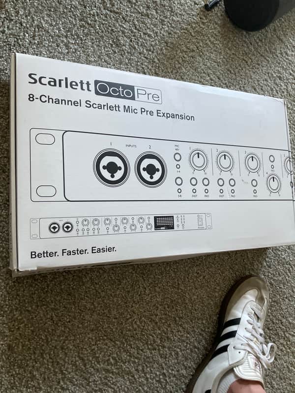Focusrite Scarlett OctoPre 2017 - Present - Black image 1