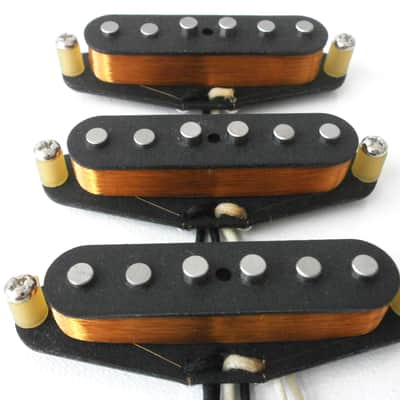 LEFTY Stratocaster Pickups SET 1963 Jimi Hendrix Strat A5 Vintage Staggered Left Handed 1960s 61 62 63 image 3