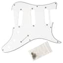 PRS Paul Reed Smith 8-Hole Pickguard for Silver Sky Model Guitar, White