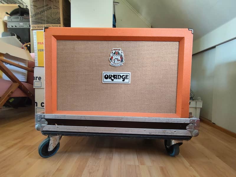 Orange Orange PPC212 2x12 Cabinet - Made in England - Celestion Vintage 30 – THON Flight Case image 1