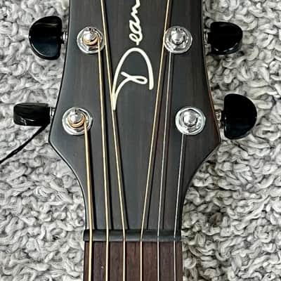 Dean 6 String St. Augustine Concert Solid Wood Acoustic Electric Guitar SACE SN image 5