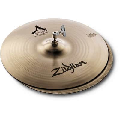 Zildjian A20553 A Custom 15" Mastersound hi-hat image 1