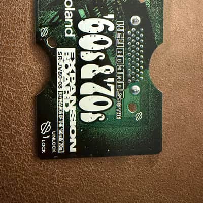Roland SR-JV80-08 Keyboards Of The '60s & '70s Expansion Board 1990s - Green image 1