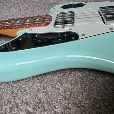 Fender Vintera '60s (Mastery and Lollar upgrades w case) Jaguar Modified HH with Pau Ferro Fretboard 2019 - 2023 - Surf Green image 14