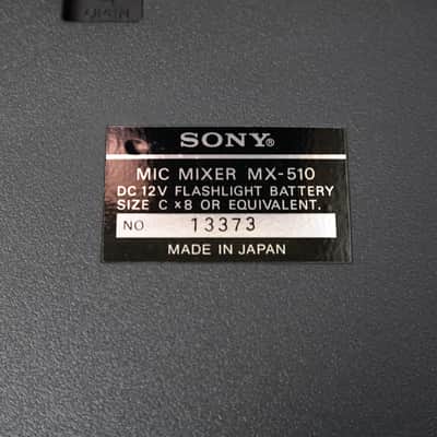 Sony MX510 mixer - Black image 15