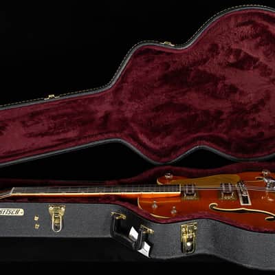 Gretsch G6120T-BSSMK Brian Setzer Signature Nashville Hollowbody '59 "Smoke" with Bigsby, Ebony Fingerboard, Smoke Orange (267) image 8