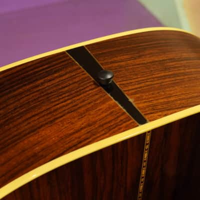 2008 Gallagher G-70M 12-Fret Madagascar Rosewood Dreadnought Guitar (VIDEO! Ready to Go) image 17