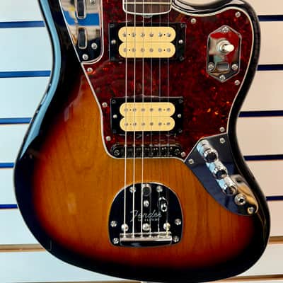 Fender Kurt Cobain Jaguar Electric, 3 Tone Sunburst with Case - Pre Owned image 6