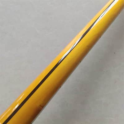 Yellow Maple Wood 4 String Jazz Bass Style Neck, Rosewood Fingerboard 20 Frets, Tree of Life Inlay image 5