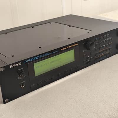 Roland JV-2080 64-Voice Synthesizer Module 1997 - 2000 - Black image 2