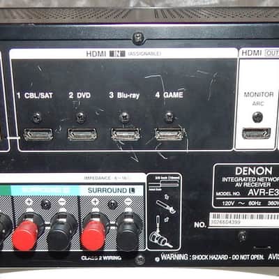 Denon AVR-E300 home theater receiver image 4