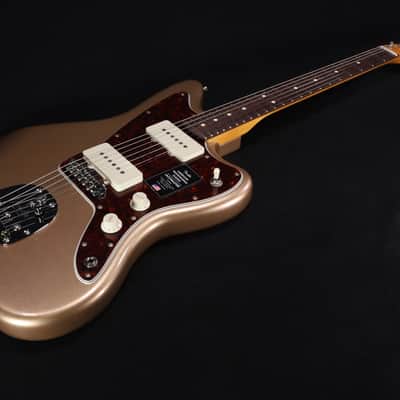 Fender American Professional Classic Jazzmaster Rosewood Fingerboard Faded Firemist Gold image 2