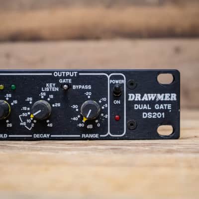 Drawmer DS-201 XLR 2-Channel Balanced Noise Gate DS201 Dynamics U286738 image 7