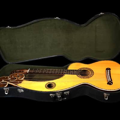 Lark In The Morning Harp Guitar Vintage Natural image 13