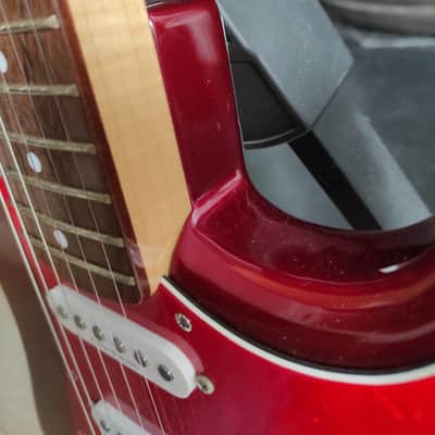 Squier Vintage Modified Stratocaster 2007 Candy Apple Red Absolutely Gorgeous! image 7