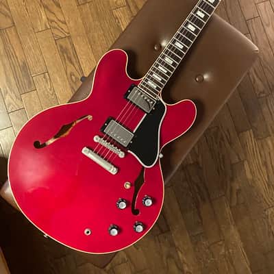 Gibson ES-335 '63 Block Custom Shop Historic Collection Nashville 2009 Cherry image 9
