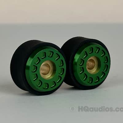Pioneer RT-909 Pinch Roller (Single)–  Green Color –Precision Replacement–1Yr WRT image 2