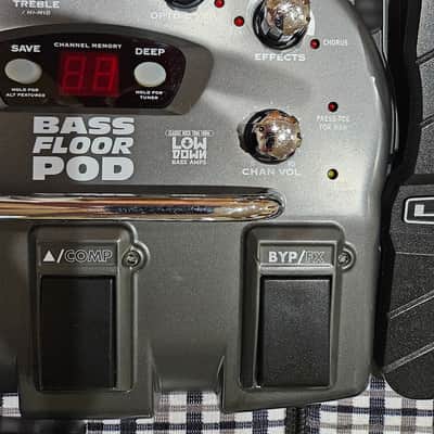 Line 6 Floor POD Multi-Effect and Amp Modeler 2010s - Black image 5