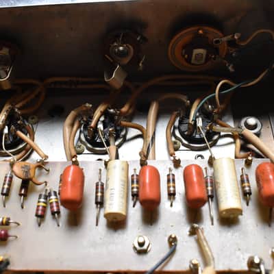 1967 Ampeg B-15N Portaflex Tube Amplifier Flip-Top Modified Black w/ 1x15" Cabinet image 18