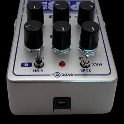 Electro-Harmonix LPB-3 Linear Power Booster 2024 - Present - Silver / Blue X7625 image 4