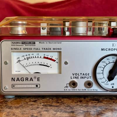 Nagra E Recorder - CLEAN w Power Supply, Original Case, Tape image 16
