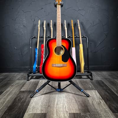 Fender CC-60S Concert Acoustic Guitar - Sunburst image 1