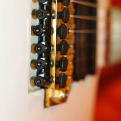 Spector (Kramer Era) NS-6 Guitar White w/Gold HW image 9