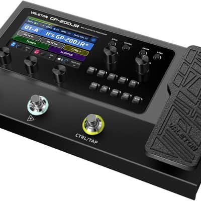 VALETON GP-200JR Multi Effects Processor Multi-Effects Pedal with Expression Pedal FX Loop MIDI I/O Guitar Bass Effects Pedal Amp Modeling IR Cabinets Simulation Stereo OTG USB Audio Interface image 2
