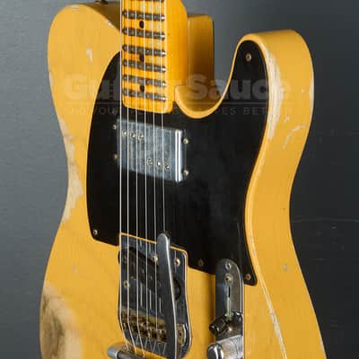 Fender Custom Shop Limited Cunife Telecaster Relic 2021 - Butterscotch (COD 2055UG) image 8