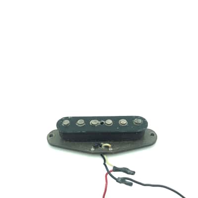 Vintage 1975 Fender Stratocaster Gray Bottom Alnico V Pickup Grey image 1